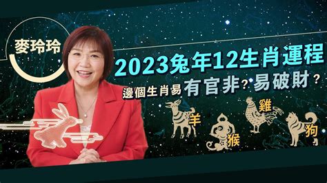 麥玲玲2023|麥玲玲2023兔年運程｜12生肖整體事業運 屬龍者易因 